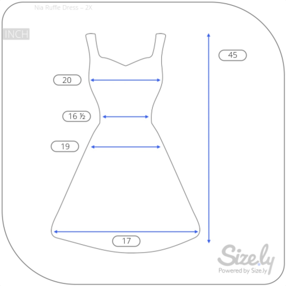 4/$24 Nia Ruffle Dress - Picture 2 of 2